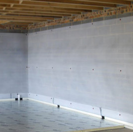 Basement waterproofing