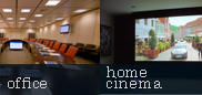 Basement converted into offices and home cinemas