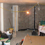 After photo of basement conversion in semi-detached house in Meanwood, Leeds