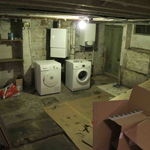 Before the cellar conversion photo 3