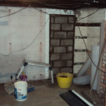 During the basement conversion image 4