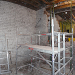During the cellar conversion photo 5