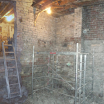 During the cellar conversion photo 8